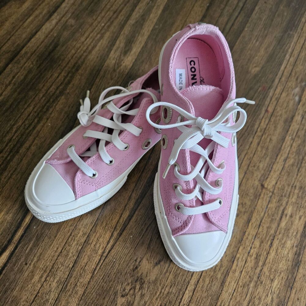 Converse Chuck 70 Metal Rings Women's Sz 5.5 Lotus Pink Low Top Sneakers